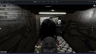 stranger saved me from rain then fucked me hard in abandoned roblox building part one??