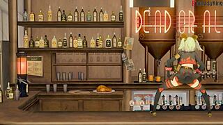 burnice white dances big tits in zenless zone zero sex