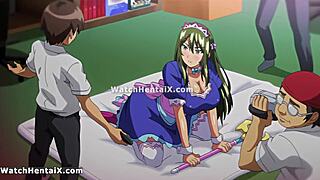 Sexy Anime Hentai Girl Fucks Fat Friend Hardcore
