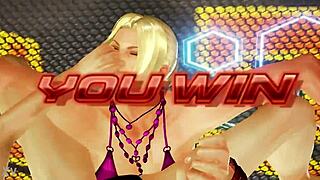 Mature Latina Pounds Nina in Femdom Fight