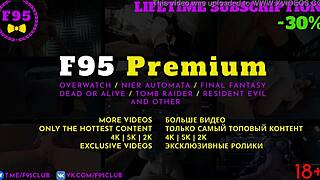 tracer's sneaky overwatch blowjob tease