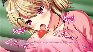 petite blonde grabs monster cock for intense handjob blowjob ending in hot facial cumshot