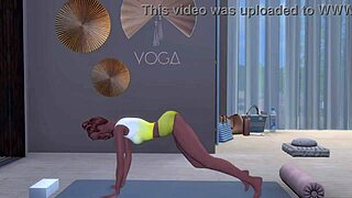 oh man lustful lesbian sluts fuckin dirty in gym... sims anime hentai sfm got me sweatin