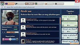 Chloe Jumps With Big Tits In Sexy Neighbour Gameplay