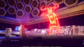 Captain slams monster cock into alien crew again in Subverse hentai game