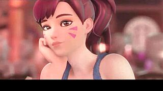 d.va and mercy's overwatch orgy hides wild secrets