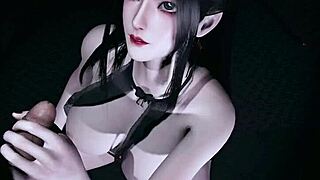 Pleasure mage’s fat asian ass takes bbc creampie in 3d hentai animation depths