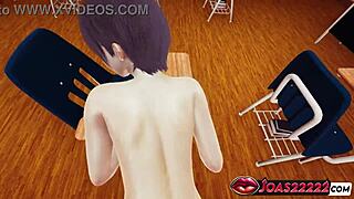 nagisa's 3d hentai reverse lift pussy desk doggy pov missionary creampie