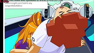 diva mizuki flashes her huge tits and ass in retro hentai gameplay