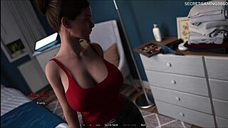 Goth stepsis shares bed in summer heat 07 naughty fox 3d game