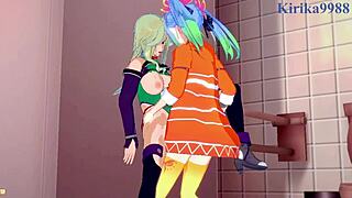 az sainklaus chitose lamia lesbian futanari frenzy 😈💦