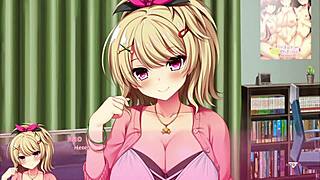 petite blonde grabs monster cock for intense handjob blowjob ending in hot facial cumshot