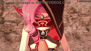 EREMITE LOREMASTER PINK HAIR NPC POV SEX HARD IN OFFICE!