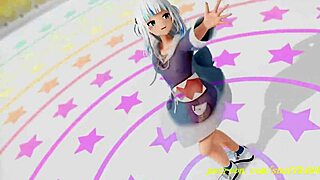 check out novr mmd gura's sexy 3d dance moves in hololive hentai