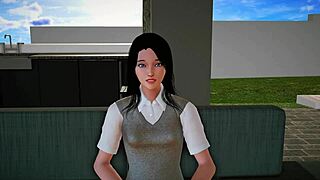 ok yvonne watching me pound sandra's huge tits next time 😍 my new family part 50