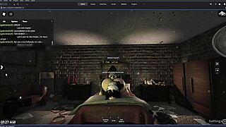 i'm that bratty roblox chick tasting strangers hot cum... rainy nite best part!!