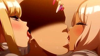 BIG TITS HENTAI SLUT RIDES COCK IN DOGGY CREAMPIE GANGBANG