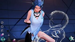 code valkyrie prison anal: blonde avenger's ass fucked hard in 3d hentai game gallery