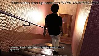 eve drops to knees blows leo's huge cock in store after sis reveal