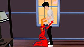 shinji pounds asuka's ass after angel defeat