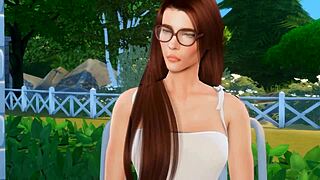 Neighbor's hot milf wife 3D hentai naughty preview 6