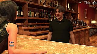 eve drops to knees blows leo's huge cock in store after sis reveal