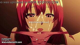 गर्लफ्रेंड सैक्सी एनिमे हेंटई एक्शन में डाइव