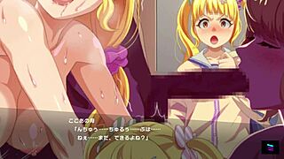 Stepmom and teen daughter take creampie loads in erotic japanese hentai game demo