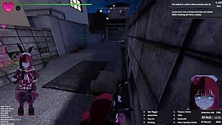 manaka flashes bdsm toys public in sfm xmax town gifting mod gameplay