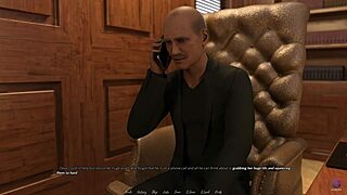 horny girlfriend sneaks office sex with married boss cock while bf waits at home