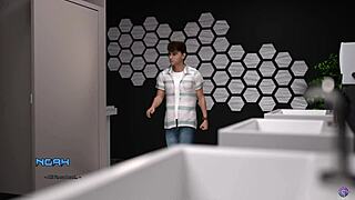 hey check out this horny milf wife sneakin around the office cheatin on hubby with boss's monster cock in 3d hentai game