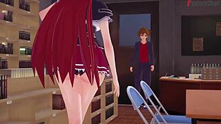 hs dxd ntr madness 2 unfolds with rias in sheer see-through tit fantasy trailer