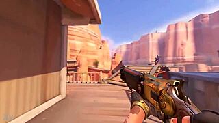 Overwatch Ashe rides cowgirl in steamy SFM compilation vibes