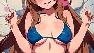 Sexy Anime Wife Gets Monster Cock Missionary Pounding Hard