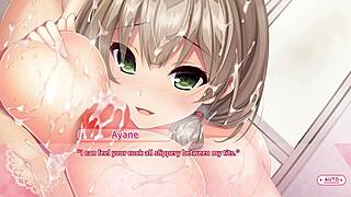 AYANE TAKES MONSTER COCK FACIAL IN REAL HENTAI DT PART 29