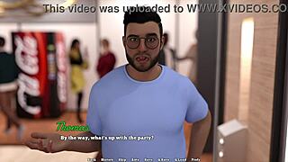 Shy brunette falls hard after two college days