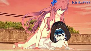 Explosive Futanari Fuck! Garie Týmán Ravages Maria Cadenzavna Eve Hard!