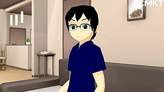 giantess gets her huge tits massaged and reduced