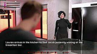 Stepmommy Guy 1: Big-Ass Milf Squirts on Monster Cock in Rough Interracial Cuckold Game