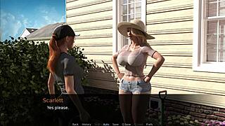 फ्यूटा लंड ने ब्लोंड लड़की को मिल्फ ब्रीडर स्टॉल में जोरदार ठोका!