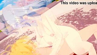 shenhe spreads legs for public park creampie with huge cock squirt