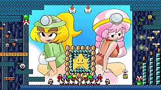 dance girl grooves with captain toad goomba goombella 2.0