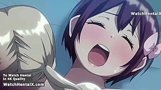 Fucking hot teen student in anime hentai