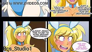 Giantess girlfriend rides in breast expansion tg comic