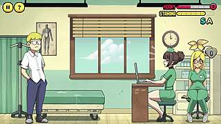 whoa those huge nurse tits get grabbed and pounded hard 😍💦