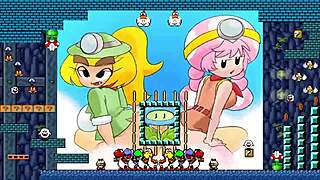 dance girl grooves with captain toad goomba goombella 2.0