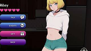 Bunkering down with cute femboy in hentai game, part 21! 😍🔥