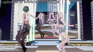 marie rose and tamaki perform sunlight sexy dance in revealing costumes doa mmd hentai uncensored 4k 60fps