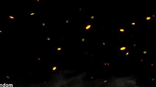 Girls Wipe Saliva on Guy's Tongue Rag and Fill Mouth Spittoon with Spit