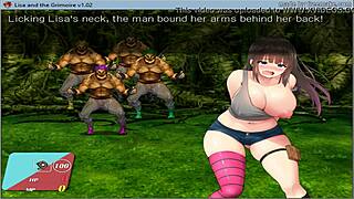 Lisa Wanders Lost in Simpsons Forest Game Adventure